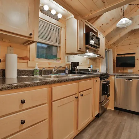 Nana Cabin Tiny Log Home Comfort In Rustic Bliss Chattanooga Extérieur photo