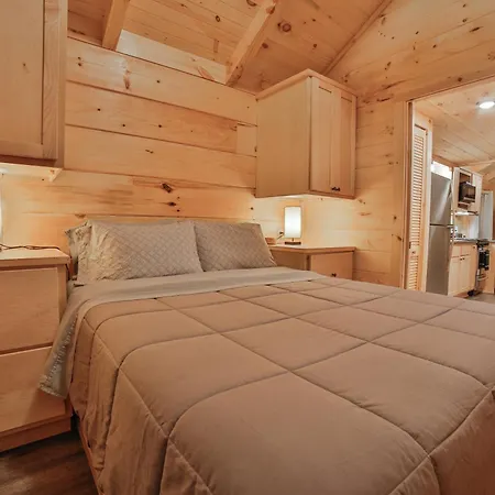 Nana Cabin Tiny Log Home Comfort In Rustic Bliss Chattanooga Extérieur photo