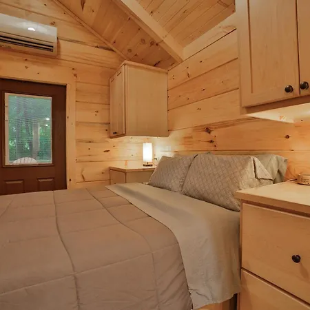 Nana Cabin Tiny Log Home Comfort In Rustic Bliss Chattanooga Extérieur photo
