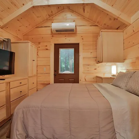 Nana Cabin Tiny Log Home Comfort In Rustic Bliss Chattanooga Extérieur photo