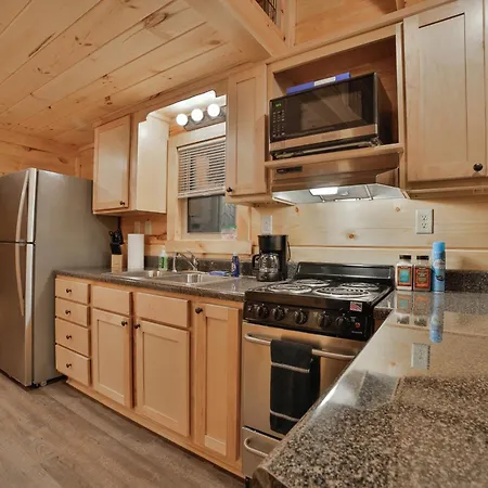 Nana Cabin Tiny Log Home Comfort In Rustic Bliss Chattanooga Extérieur photo