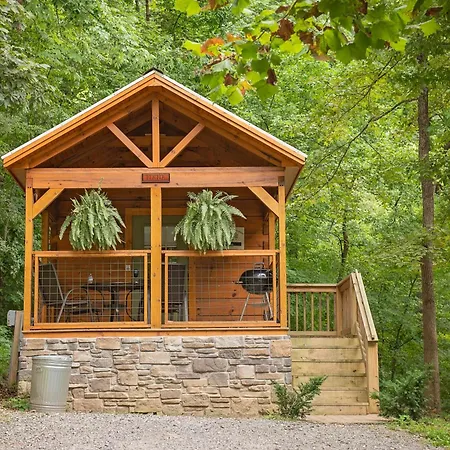 Nana Cabin Tiny Log Home Comfort In Rustic Bliss Chattanooga Extérieur photo